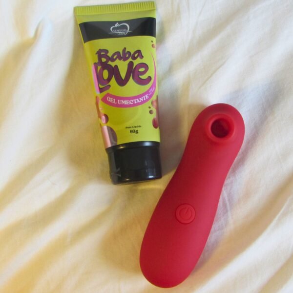 Kit Beijos e Sensações – Vibrador Beijinhos + Gel Beijável BabaLove - Imagem 2